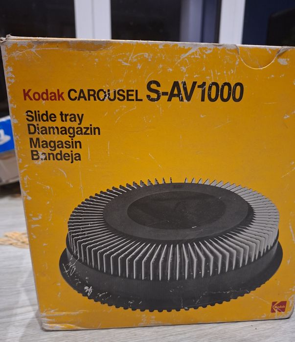 Projetor de slides Kodak Carousel S-AV2000