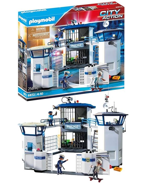 Playmobil policja komisariat 4 zestawy