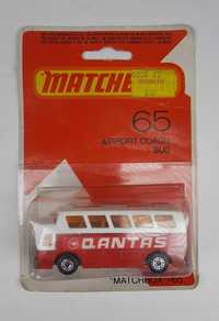 MATCHBOX Airport Coach "Qantas" No.65 Made in England