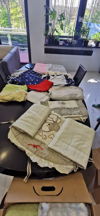 Pościele Dziecięce Baldachim Organizer Prześcieradła Ochraniacze