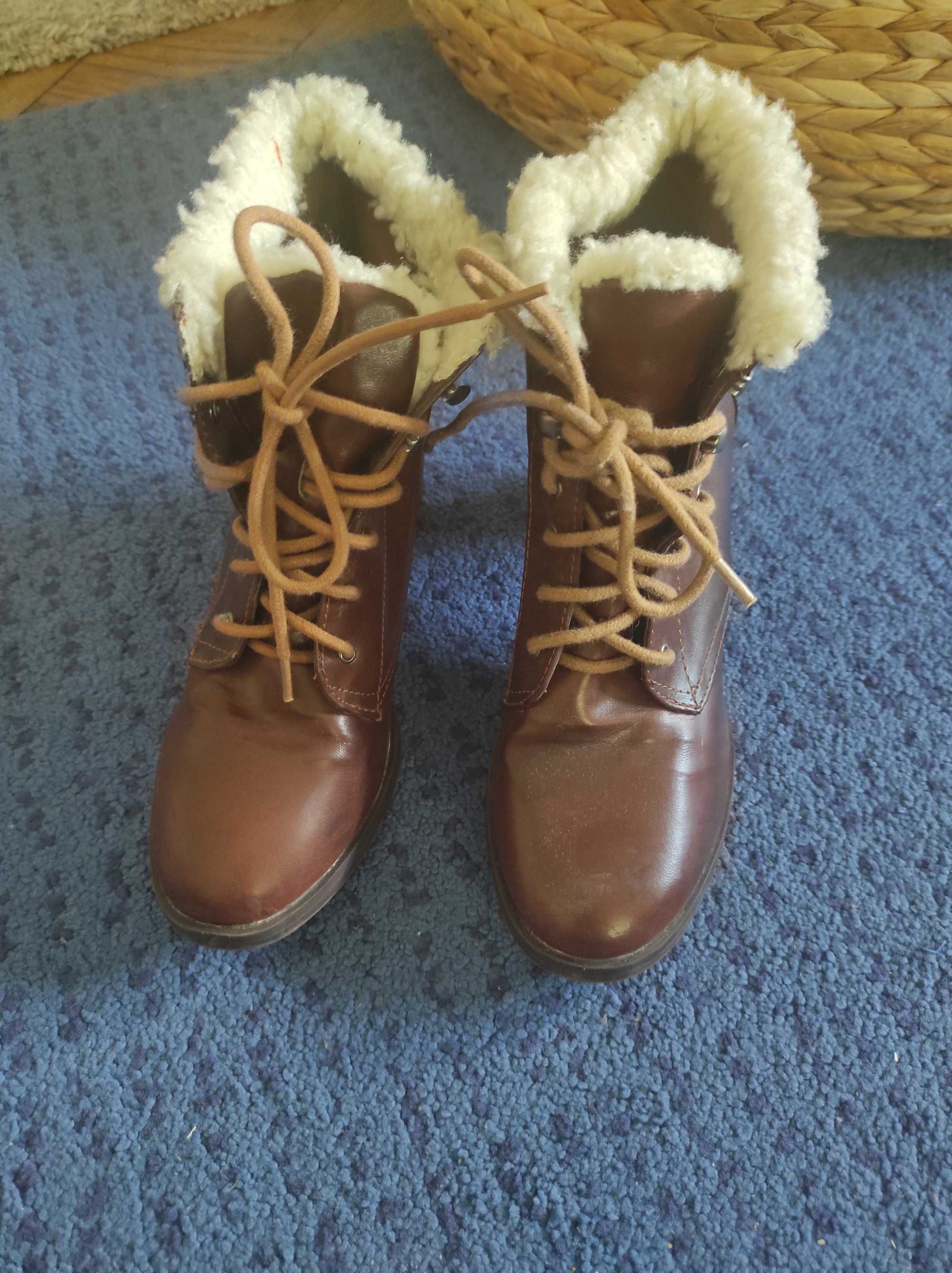 Botas Inverno de salto alto