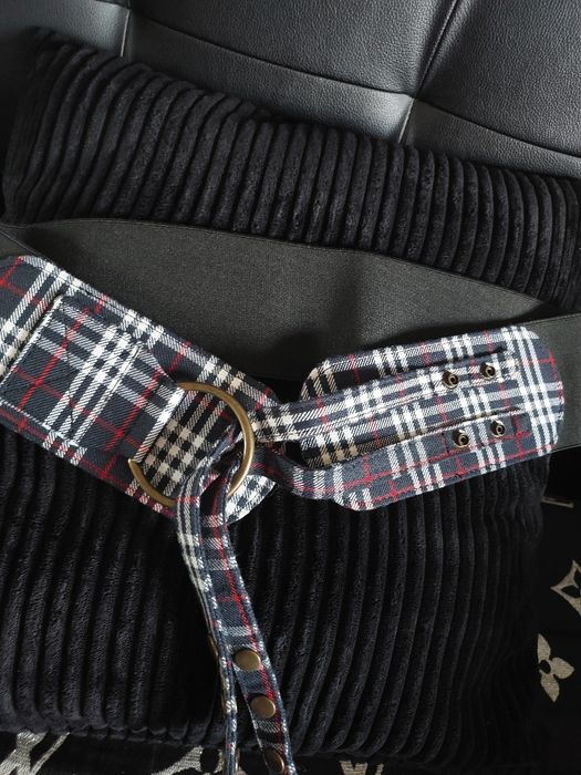 cinto preto bijou novo