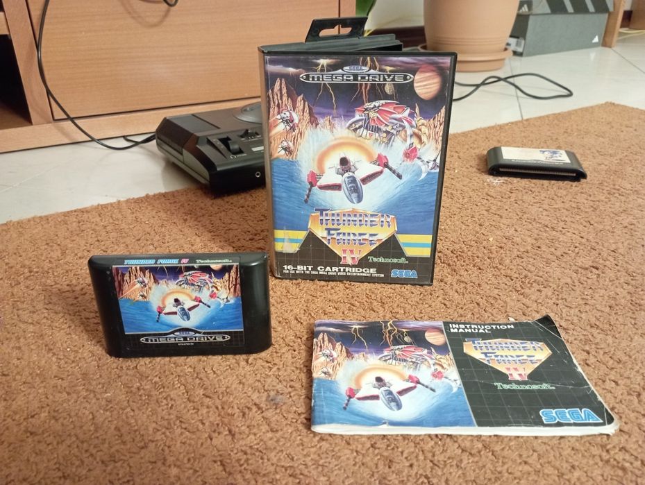 Mega Drive - Thunder Force IV raro completo