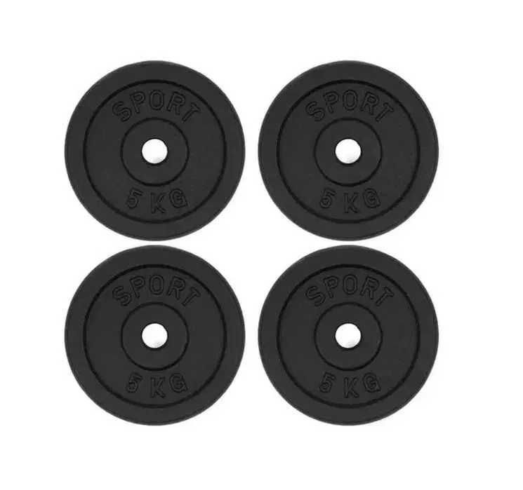 Obciążenie żeliwne zestaw 20kg 4 talerze po 5kg 30mm ŁD