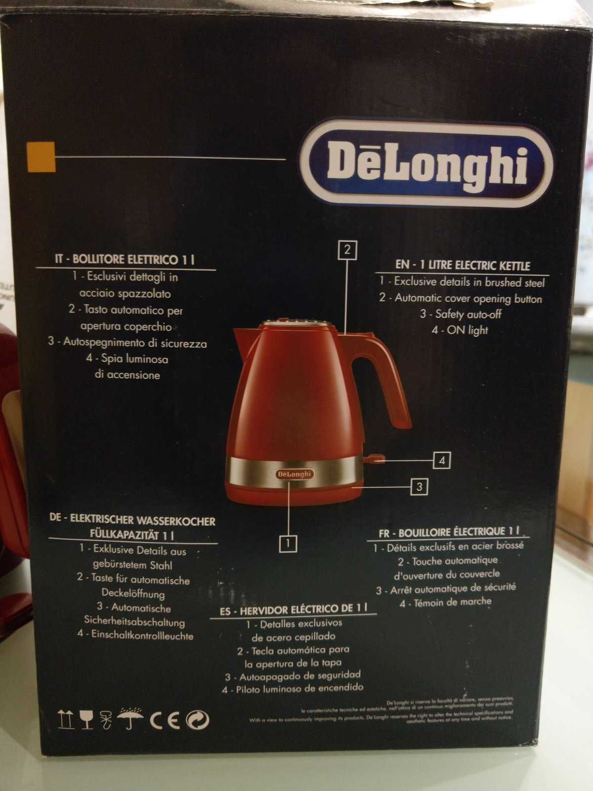 Чайник DeLonghi KBLA 2000 R Active Line