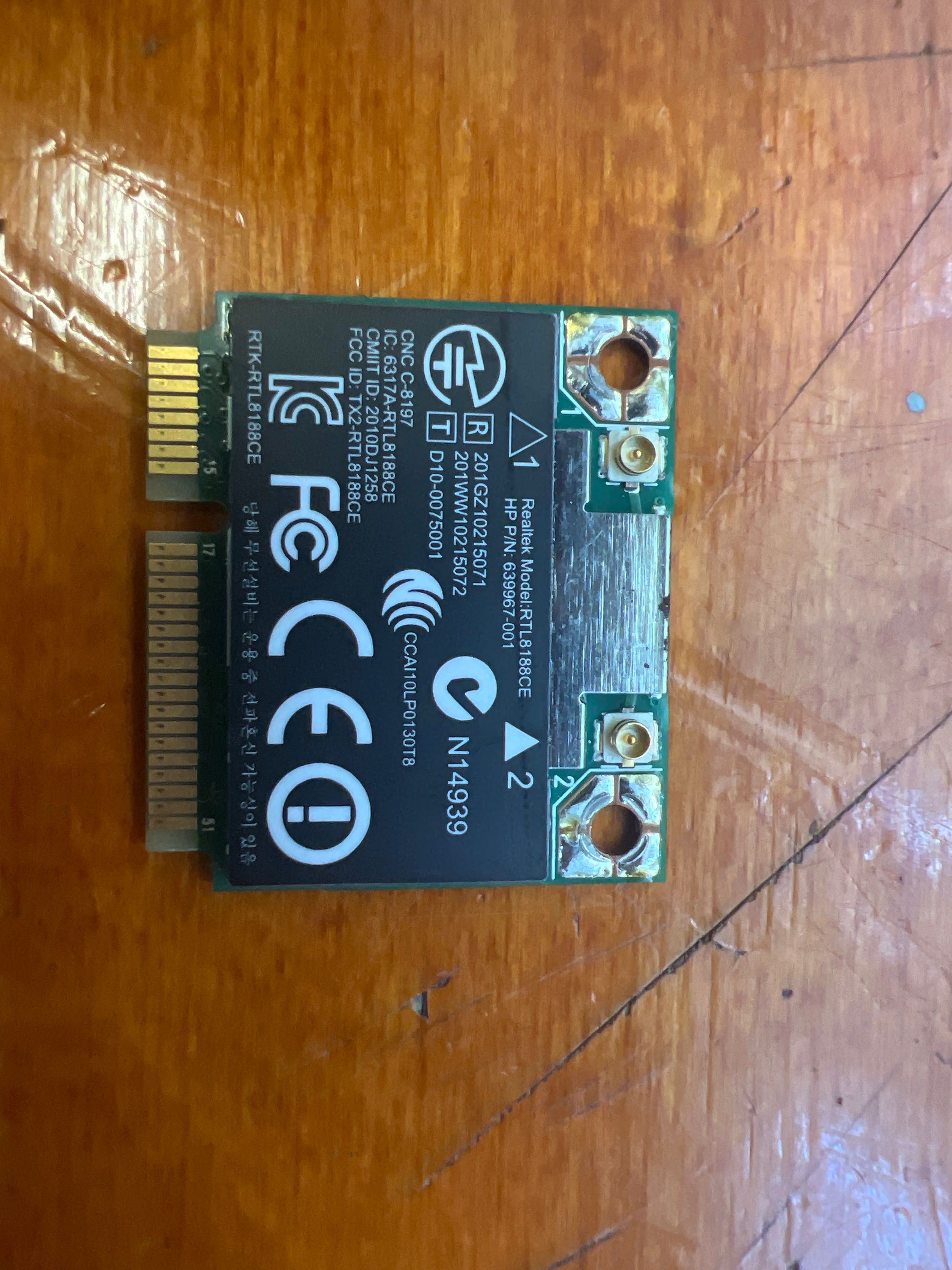 Karta sieciowa Realtek RTL8188CE