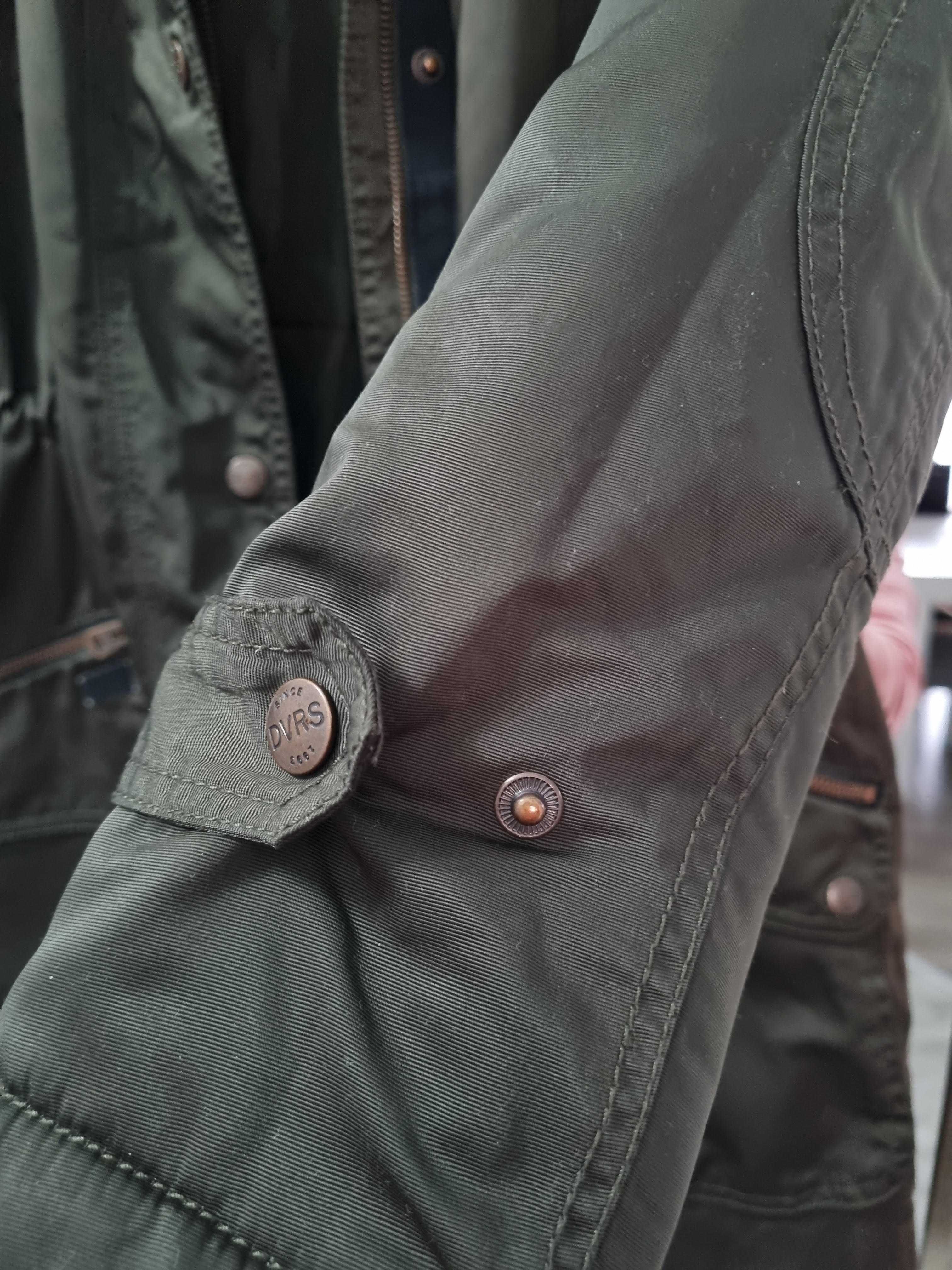 Kurtka damska parka khaki Diverse rozm S ,M stan idealny