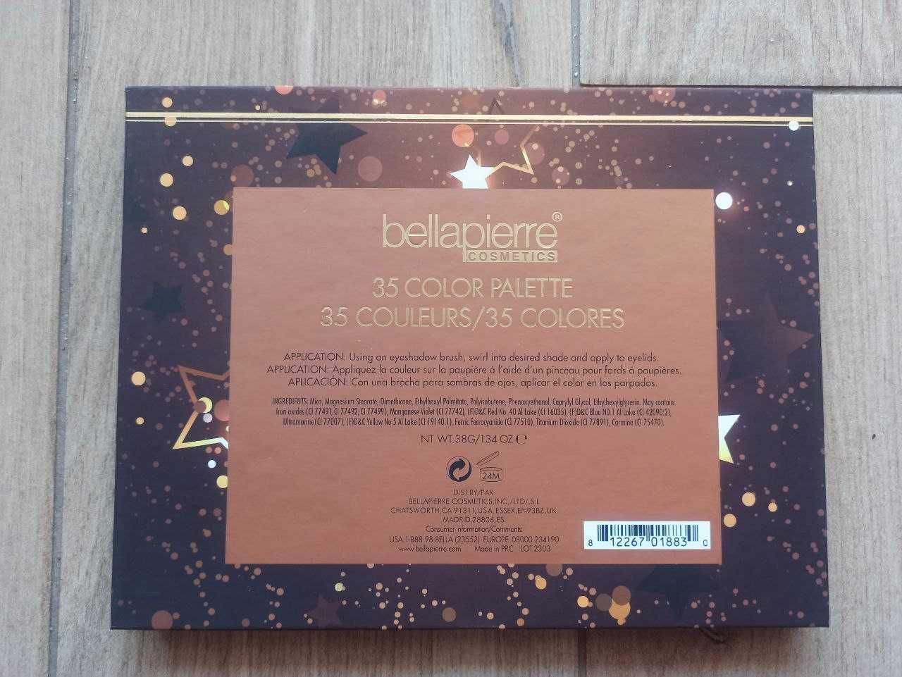 Bellapierre Paleta Cieni Do Powiek Ultimate Nude Eyeshadow Palette