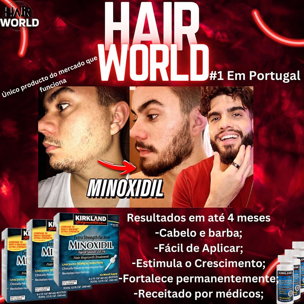 Minoxidil 5% Kirkland a venda em Portugal