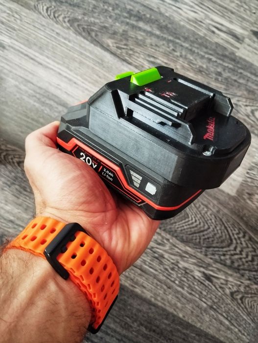 Адаптер перехідник акумулятор Dnipro-M 20V на Makita Procraft Revolt