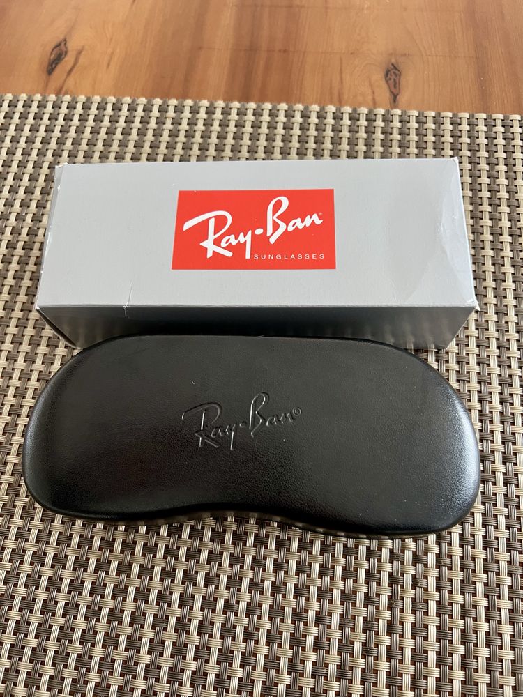 Ray Ban Etui na Okulary Czarne Nowe