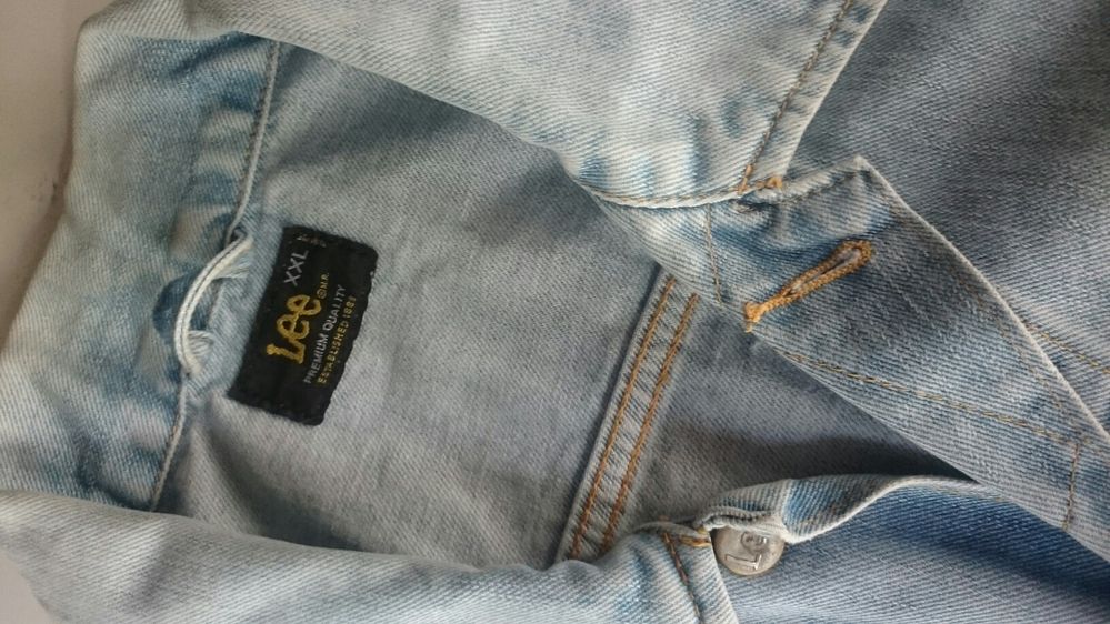 Kurtka męska jeans Lee Rider rozmiar XXL XXXL super cena