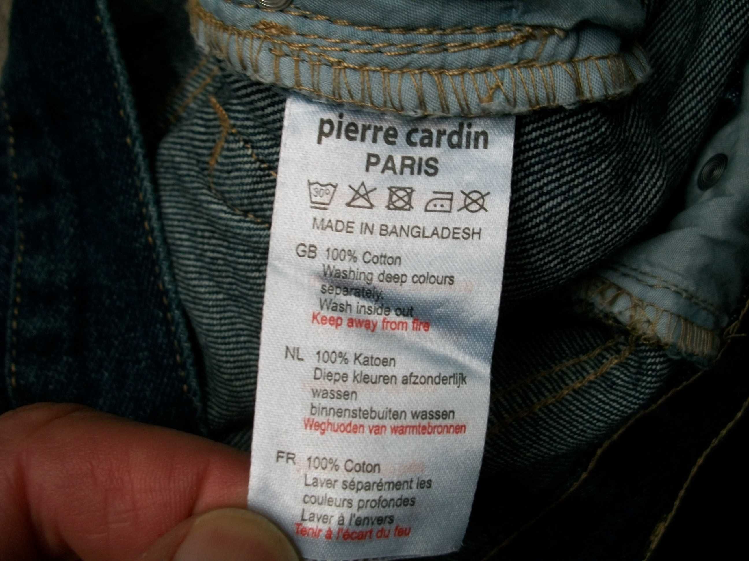 новые джинсы Pierre Cardin 36  полут. 45-46см оригинал