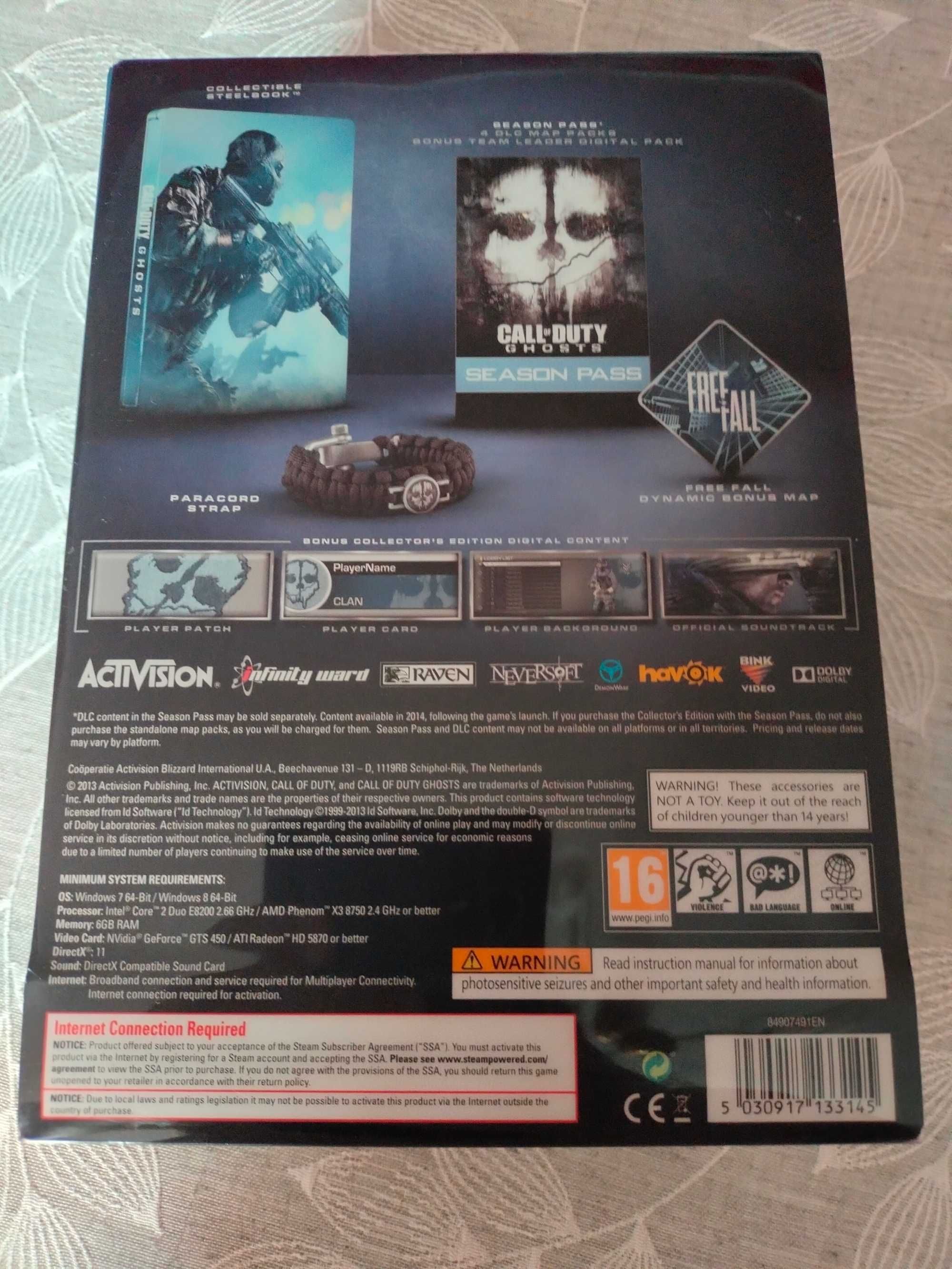 Call of Duty Ghost Hardened Edition