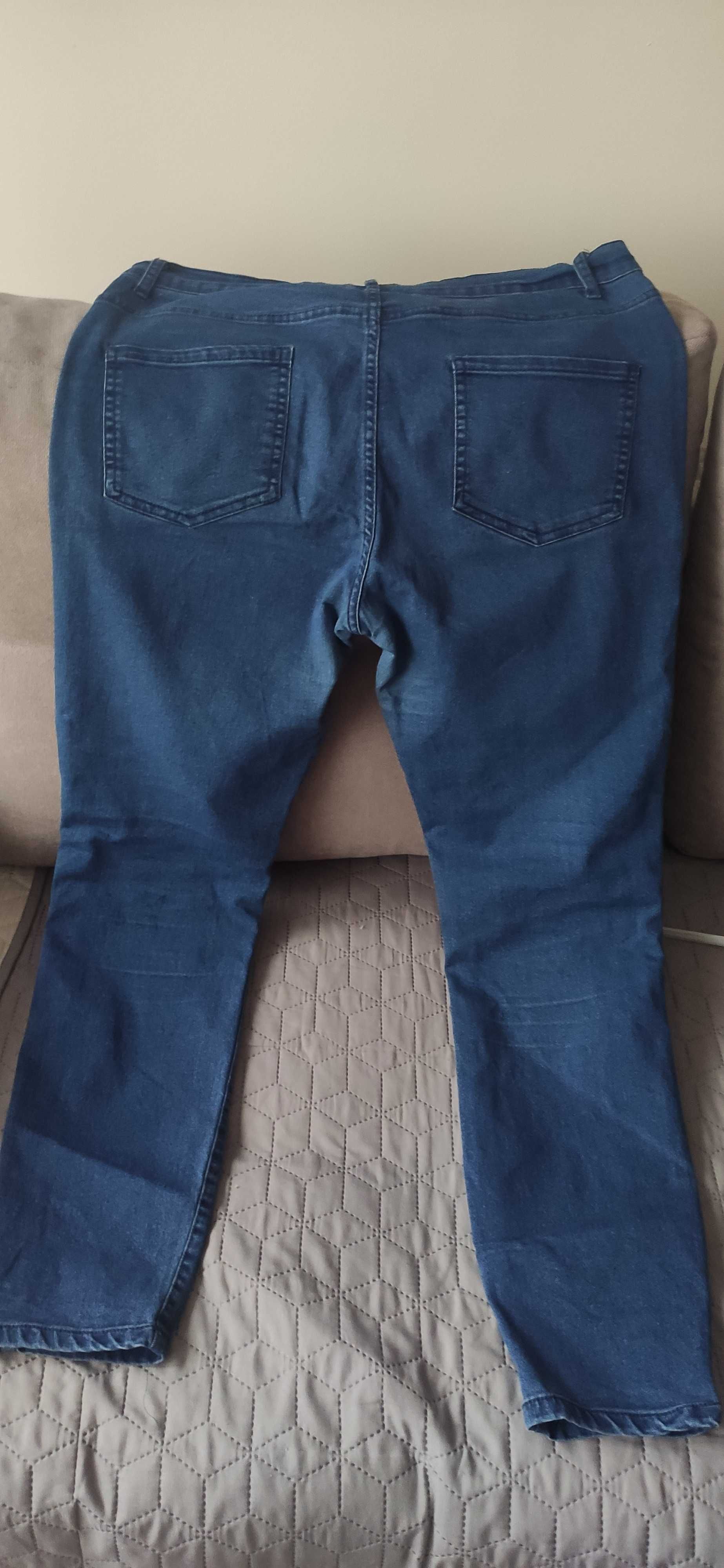 Spodnie cienki jeans rozm. 42.