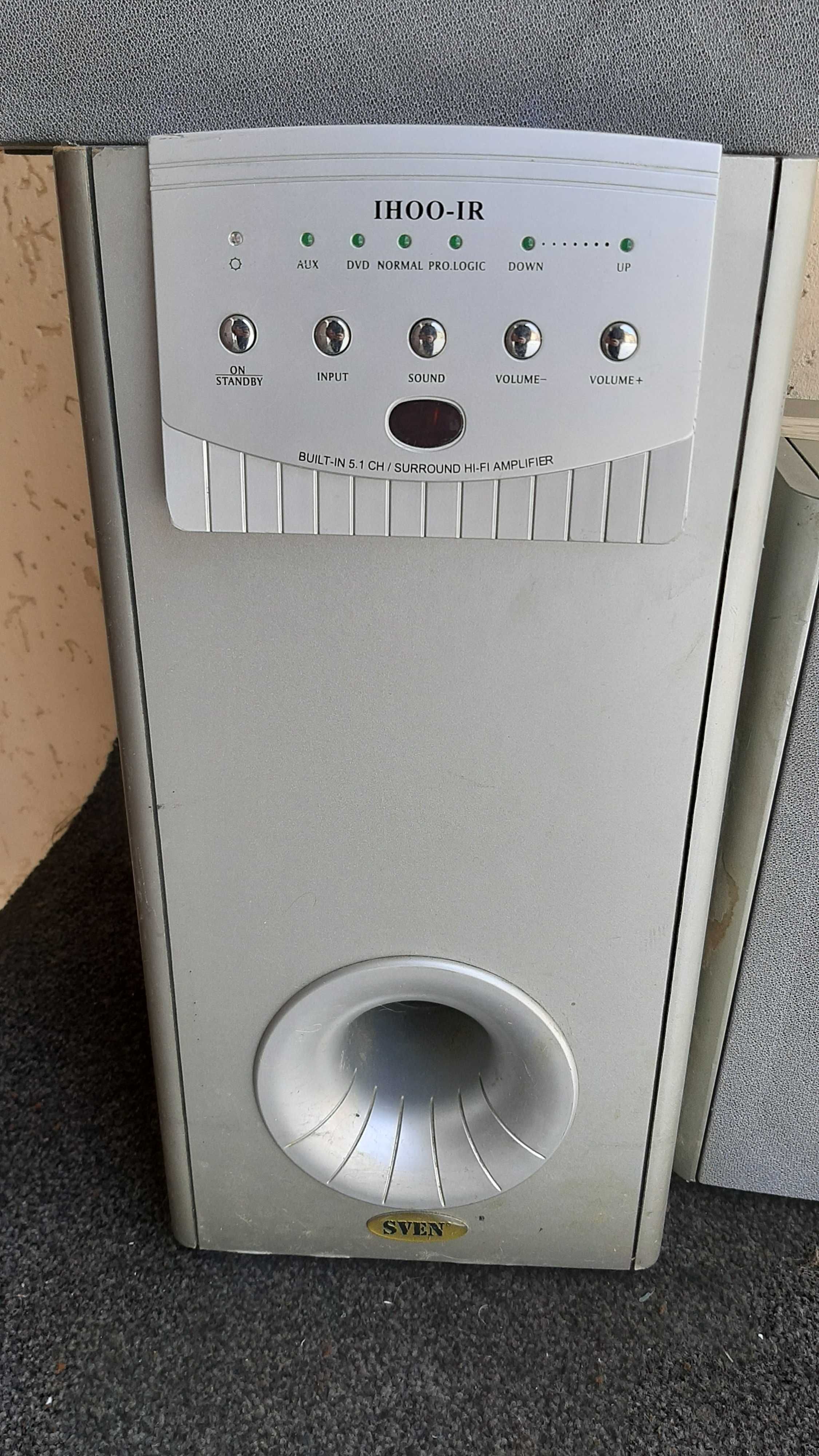 Стереосистема SVEN IHOO-IR + DVD програвач Odeon DVP300