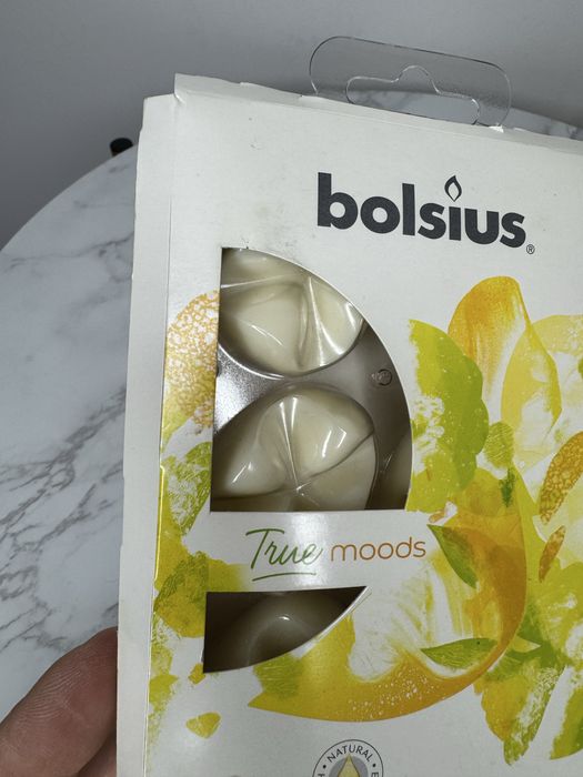 Nowy Wosk Zapachowy do Kominka Bolsius Mango i Bergamotka Terapia