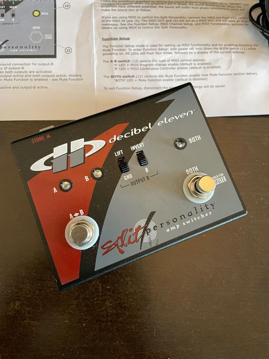 Decibel Eleven - Split Personality (Pedal AB-Y)