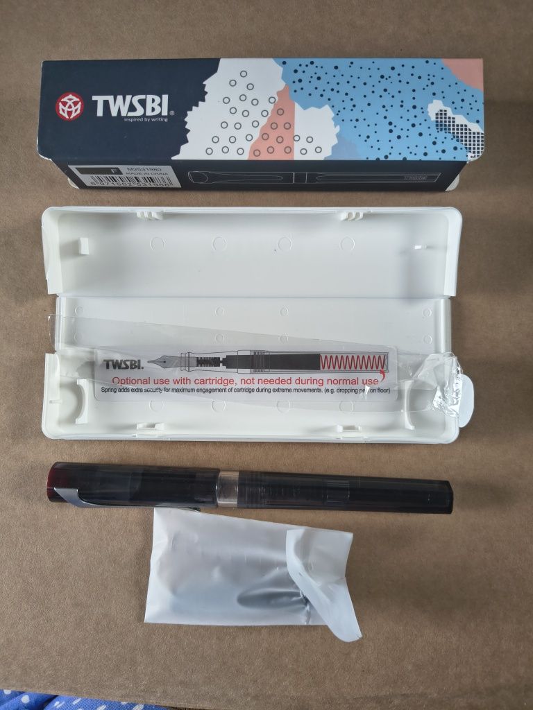 Pióro wieczne twsbi Swipe F z konwerterem