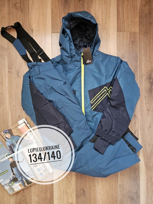 Crivit 134/140 термо лижний костюм комплект зимовий комбінезон хлопчик