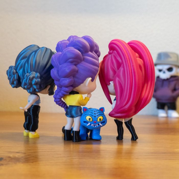 Фігурки кейпоп - мисливці на демонів, kpop demon hunters, derpy