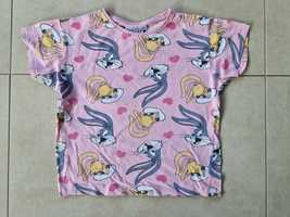 T-shirt różowy Looney Tunes 128