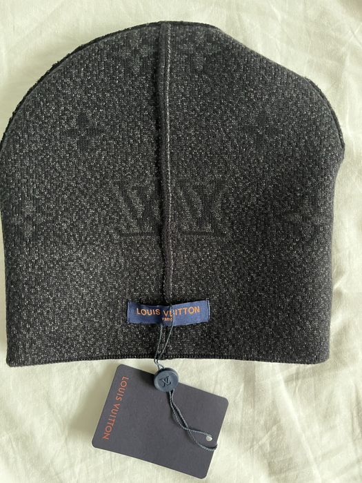 Louis Vuitton beanie czapka czarna