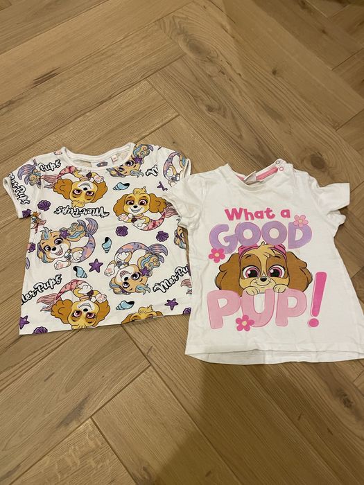 Zestaw 2 koszulek Paw Patrol / Psi Patrol 98