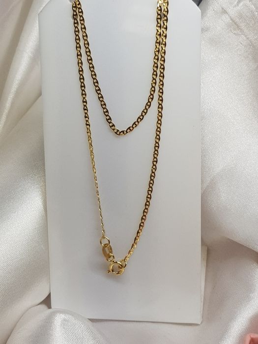 Złoty łańcuszek splot gucci złoto 585 długość 45cm