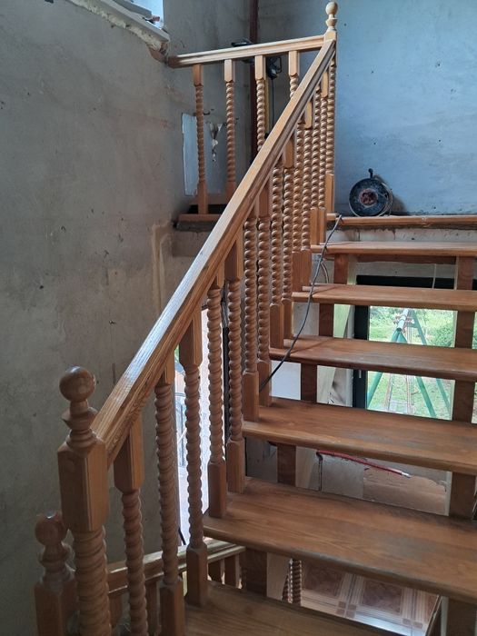 Balustrada drewniana