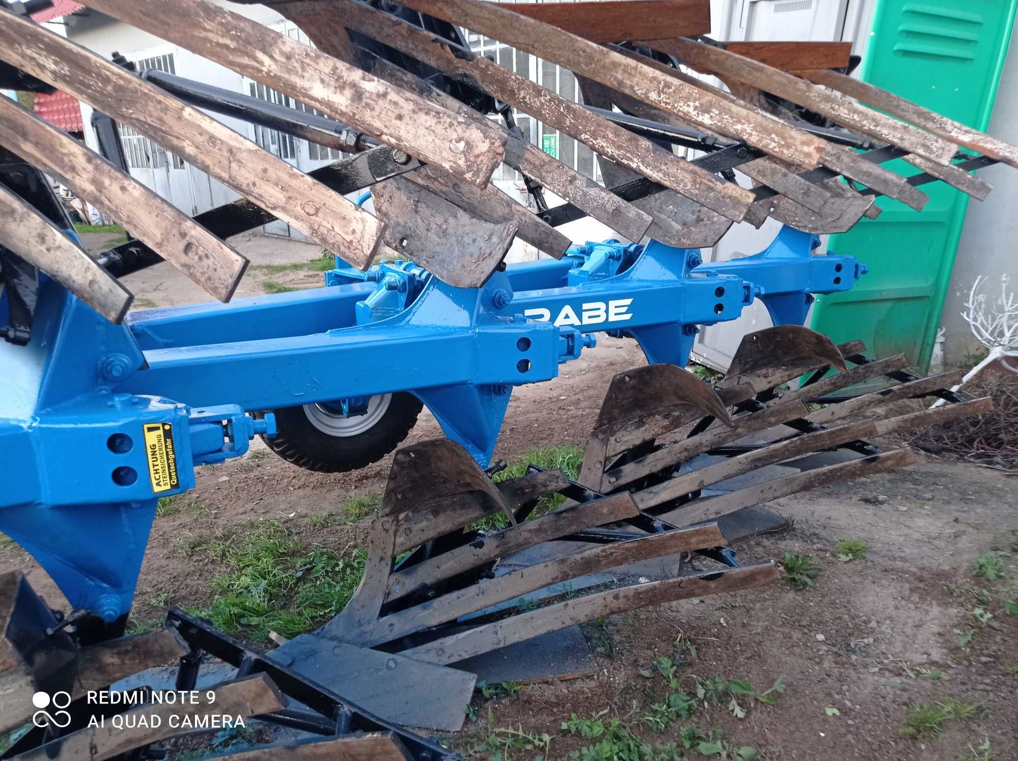 Pług 4 skibowy ażurowy vario nomstop Rabe werk Star Vari Avant 140