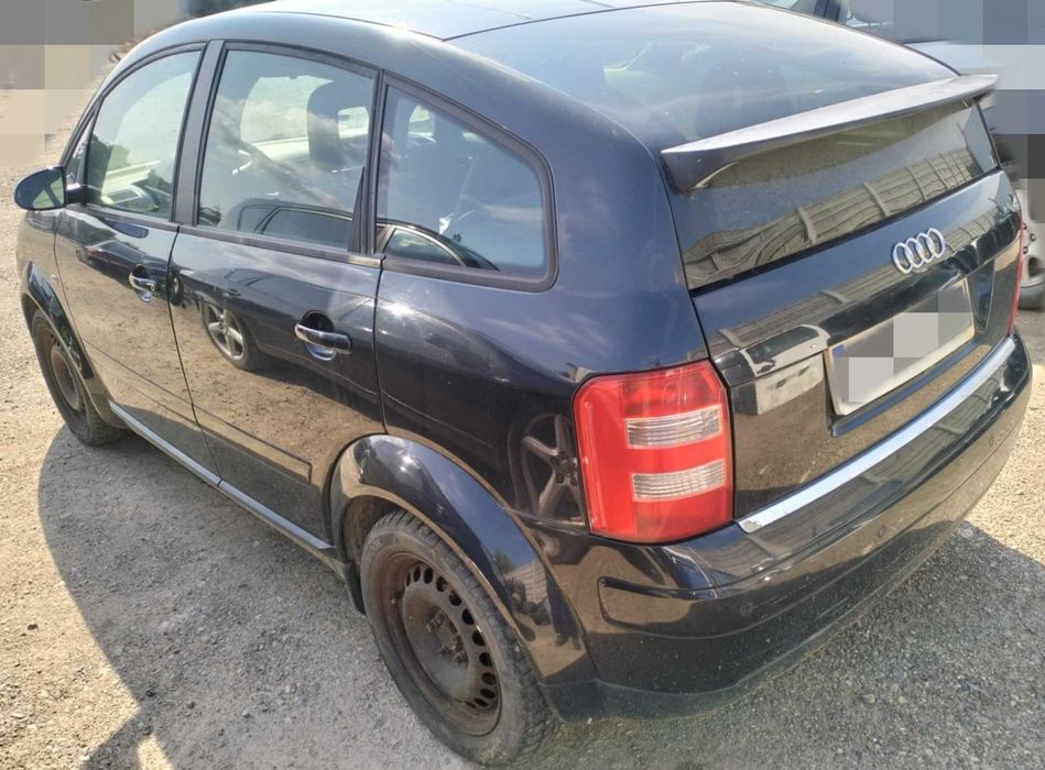 CZĘŚCI maska zderzak lampa błotnik zawieszenie AUDI A2 1.6 FSI LZ9W