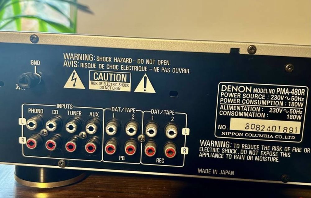 Denon PMA-480R, sprawny wzmacniacz .