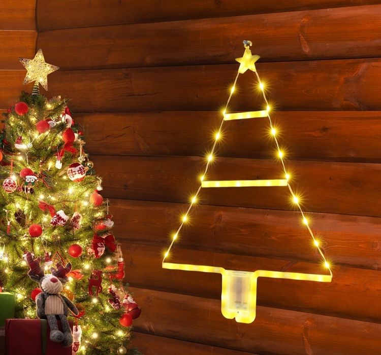 Oświetlenie bożonarodzeniowe choinka led