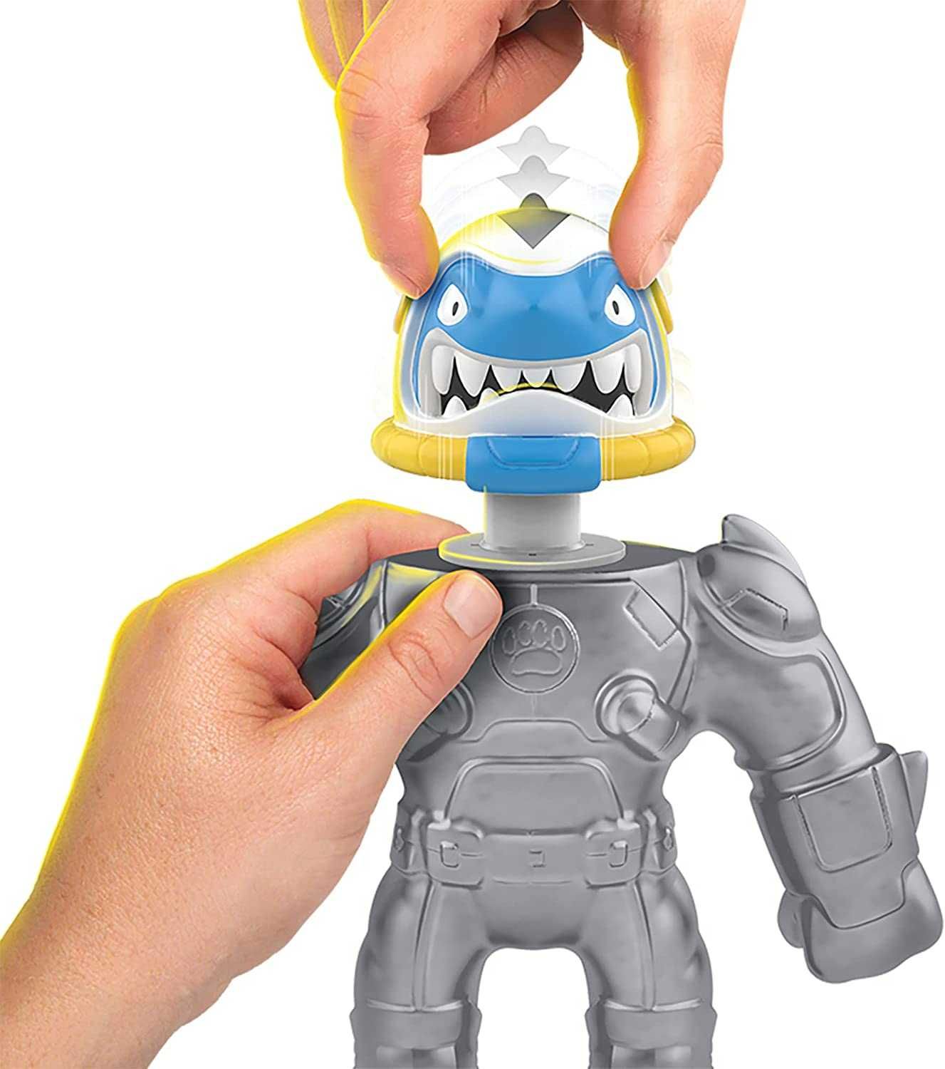 Goo Jit Zu Galaxy Blast AIR VAC Steel Thrash Гуджитцу траш Акула Насос