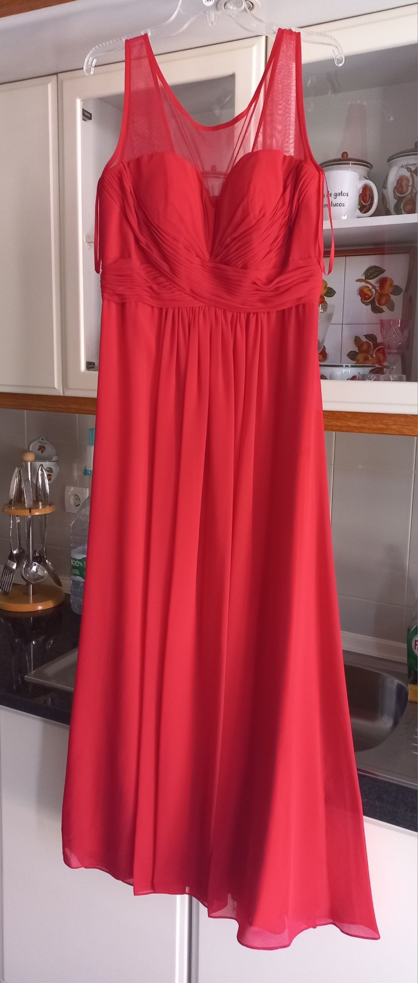 Vestido de Gala Vermelho