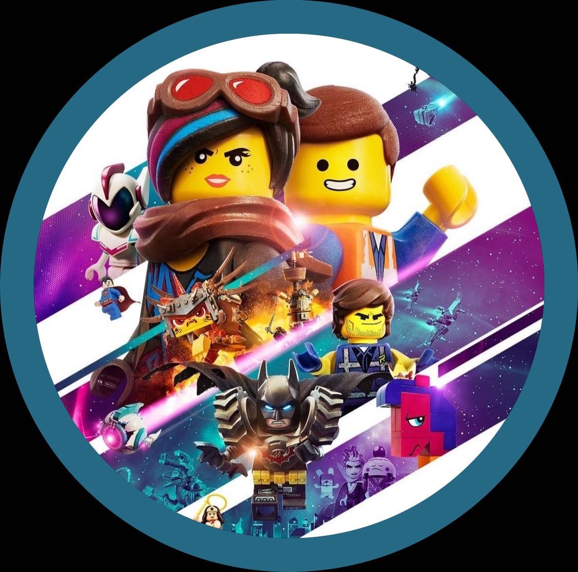 Opłatek na tort - Lego przygoda