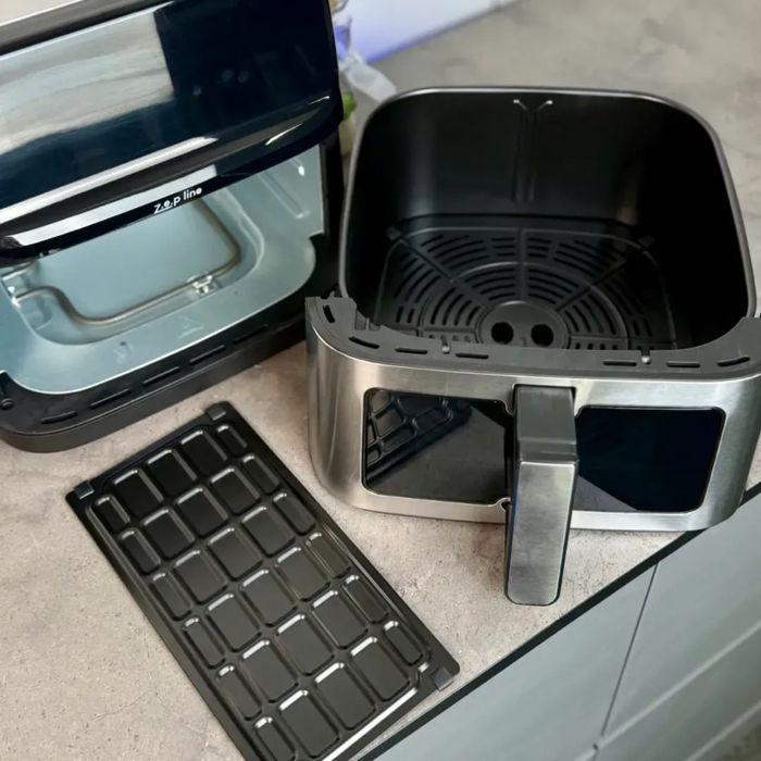 ‼️АКЦІЯ -30% | Потужна аеро фритюрниця Zepline ZP-211 • 14 л • 4000 Вт