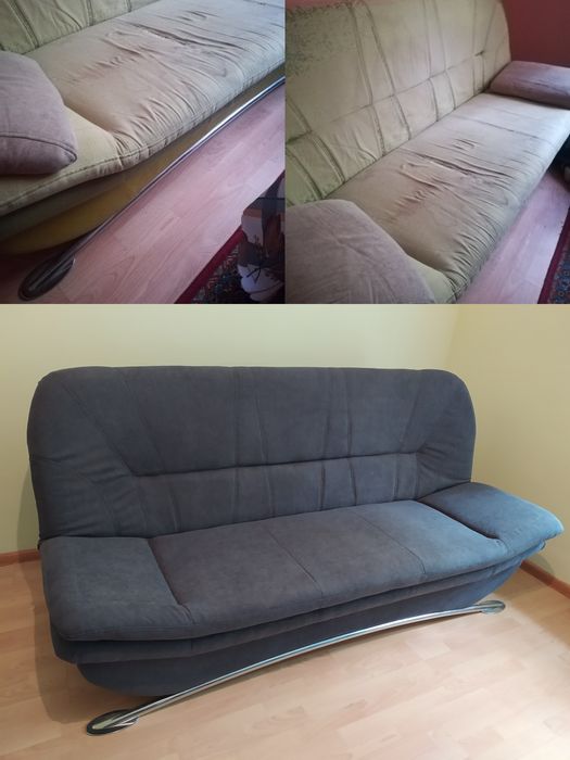 Ремонт і перетяжка м'яких меблів(дивани,ліжка,стільці)