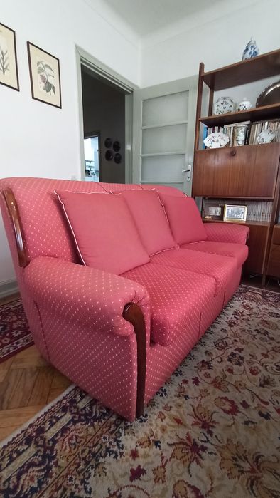 Sofá 3 pessoas mais 2 poltronas