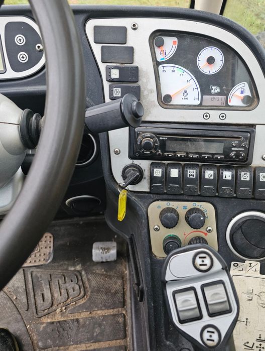 Ładowarka teleskopowa JCB 536-60 Klima 2008r widły (Manitou)