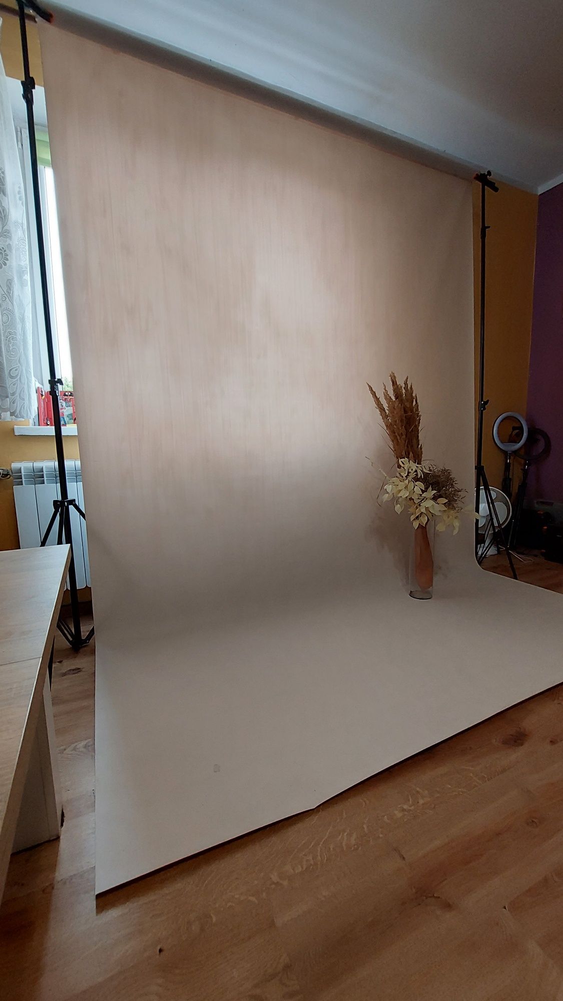 Tło Fotograficzne TŁO WINYLOWE 440 g/m TŁA BIAŁE 2.2x3 220x300 vinyl