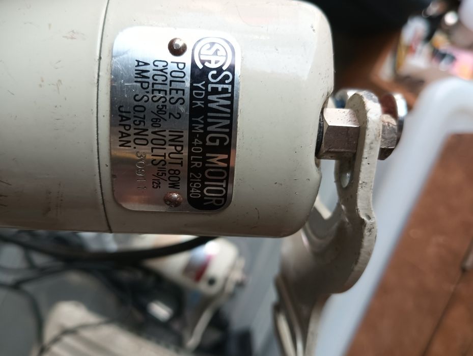 Motor para máquina de costura antigas