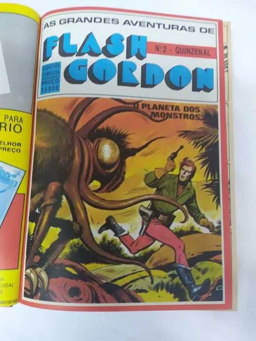 As Grandes Aventuras de Flash Gordon - Col. Completa Port. Press 78/79