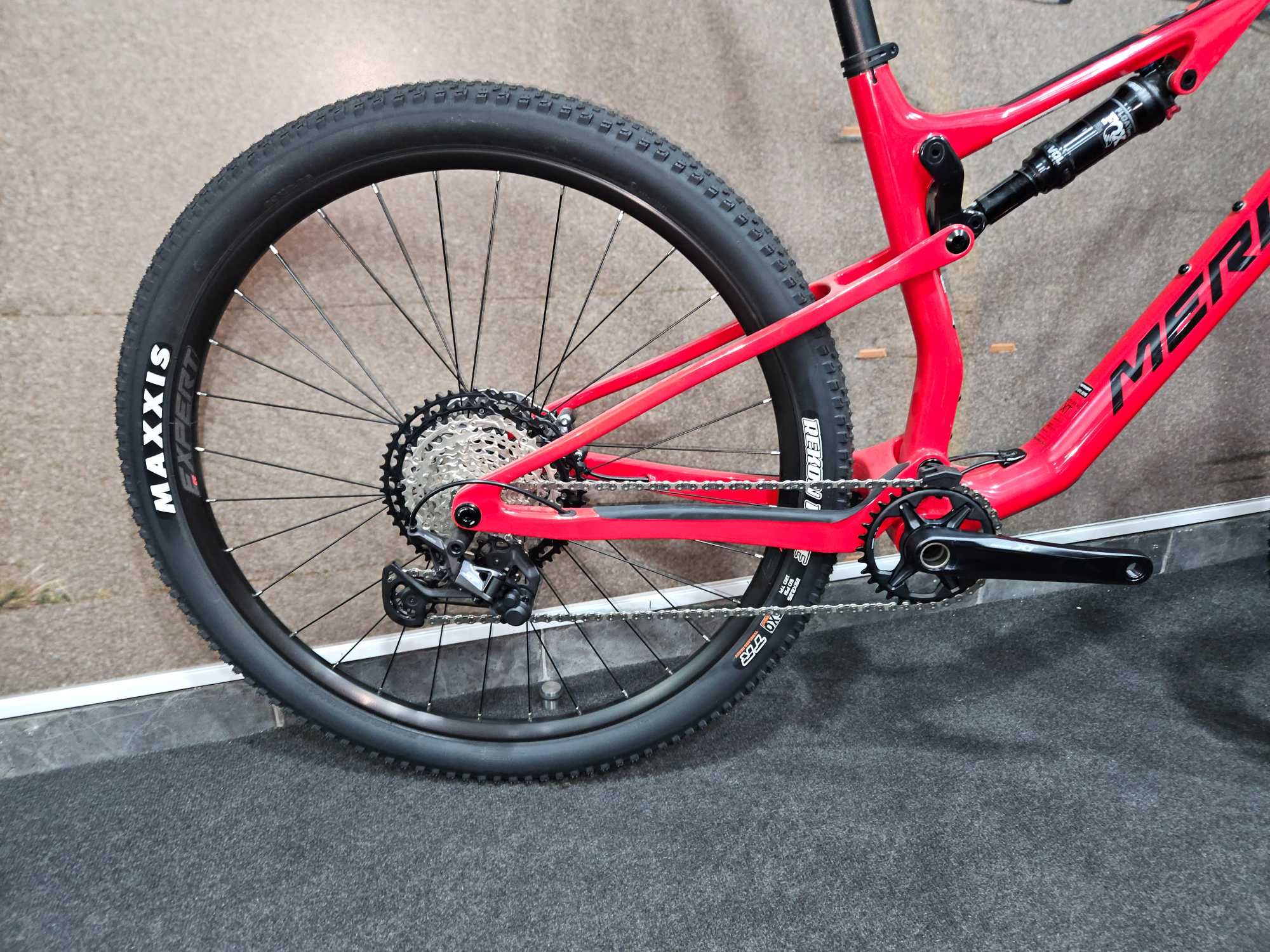 Merida Ninety Six RC XT Vermelho/Preto T-M