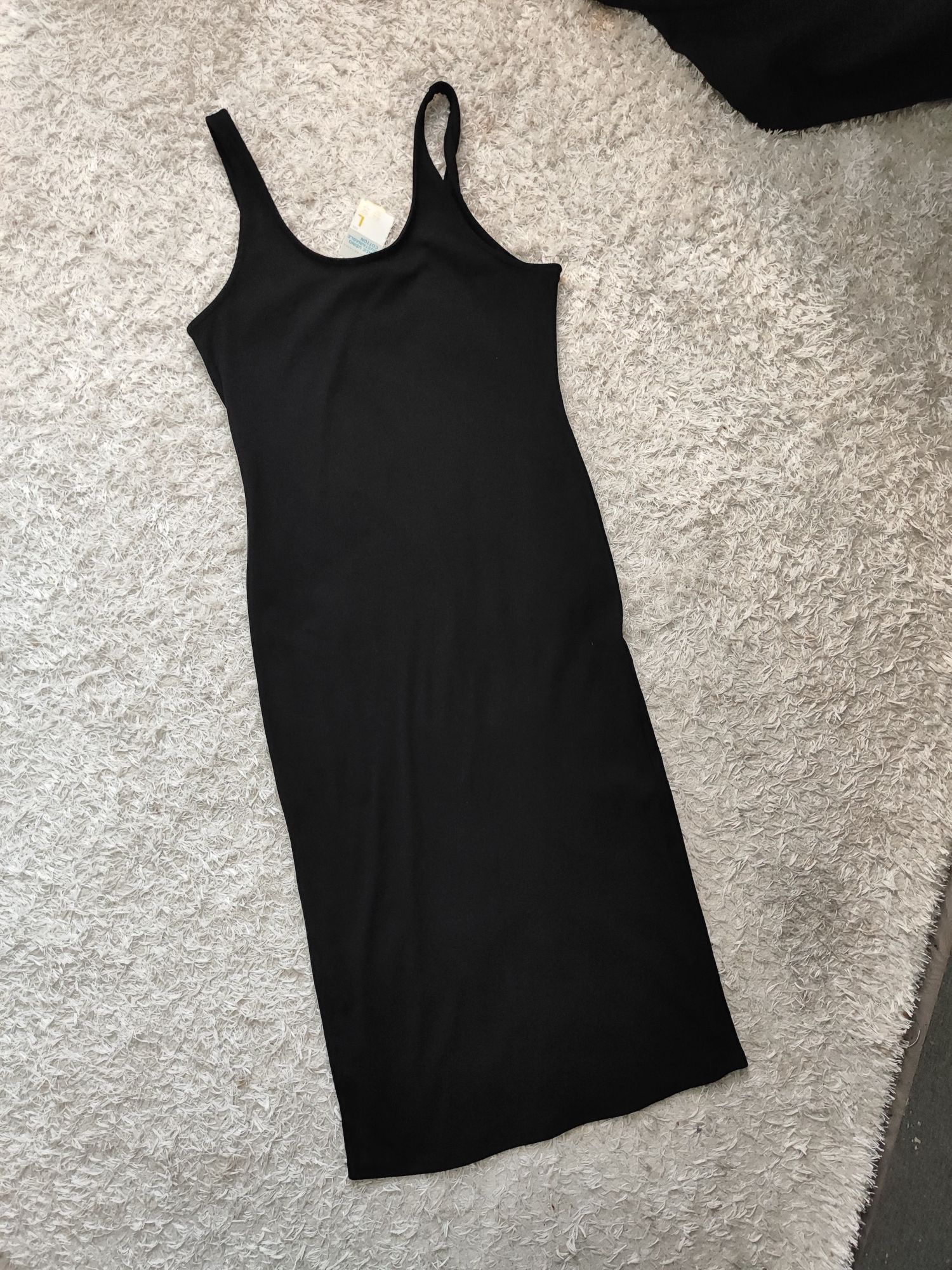 Фирменное платье-майка миди в рубчик Primark р.L/XL