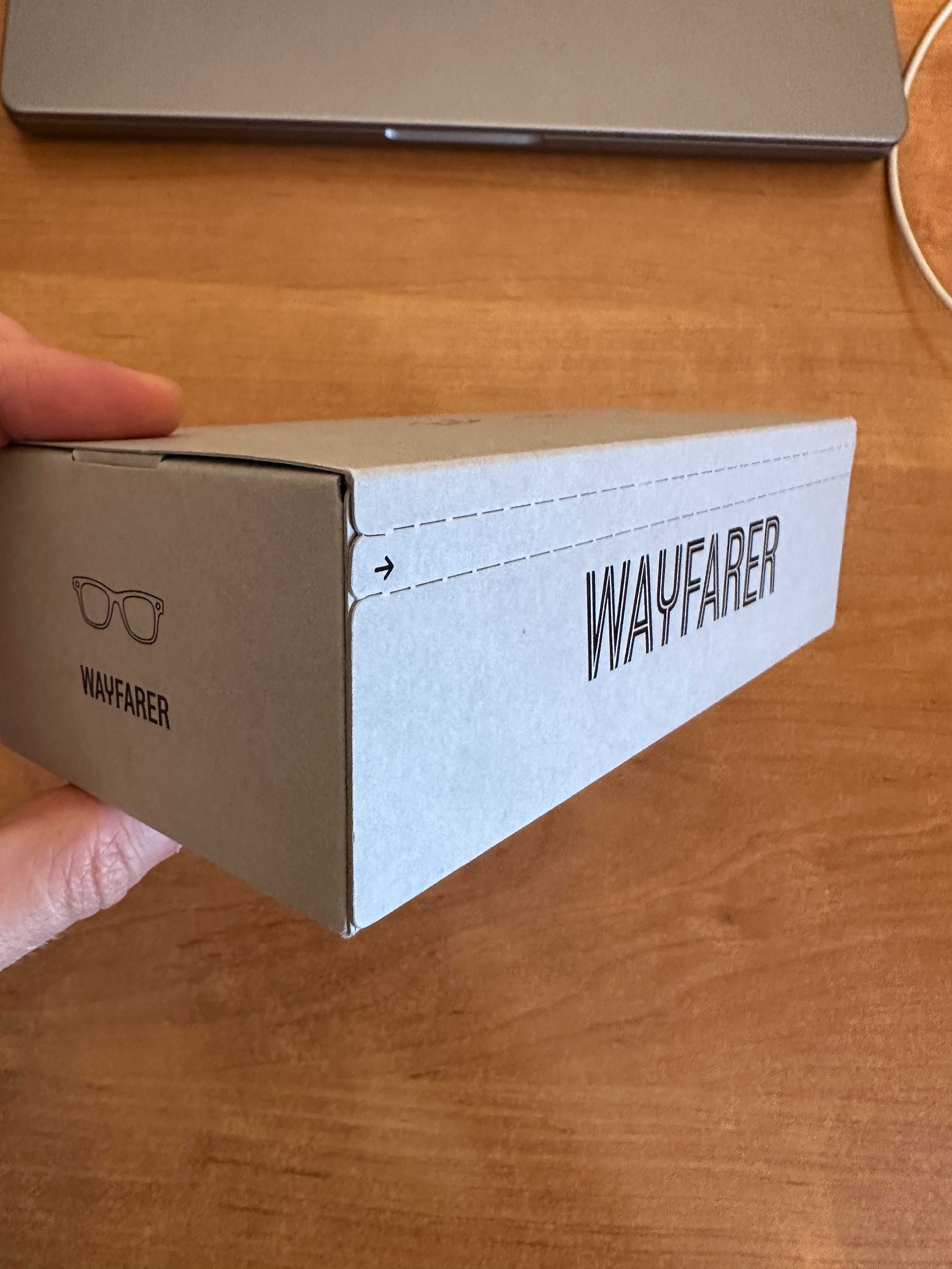 Смарт окуляри RayBan Meta Wayfarer Matte Black Transition Sapphire NEW