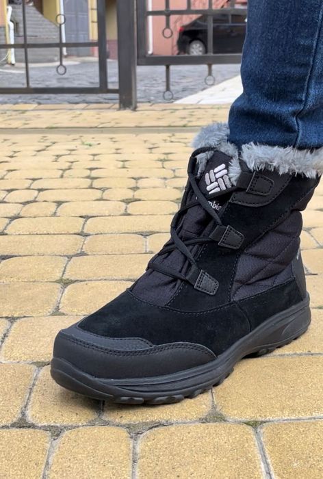 Жіночі шкіряні зимові черевики чоботи Columbia 40.5, 42 розмір