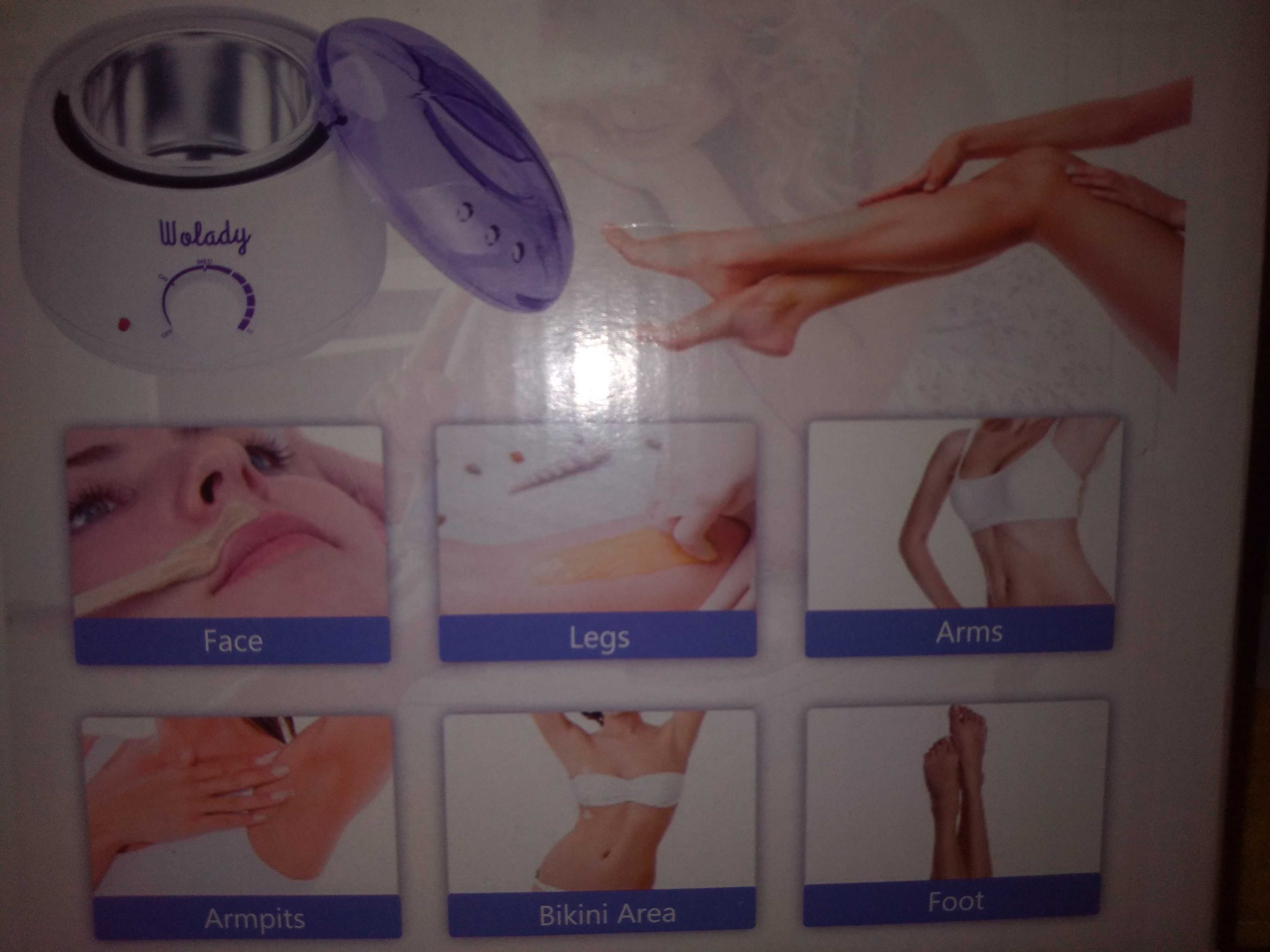 Podgrzewacz do wosku- zestaw do depilacji Wolady