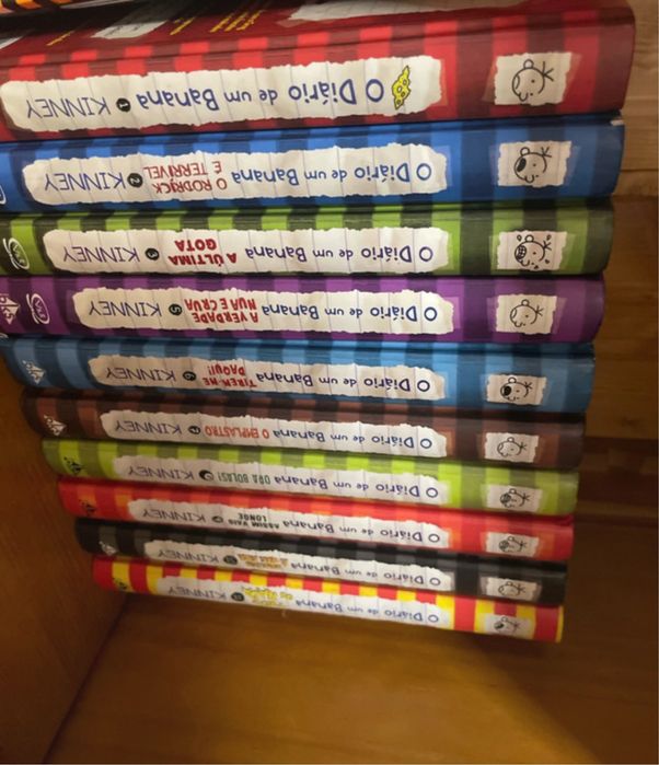 10 Livros diario de um banana